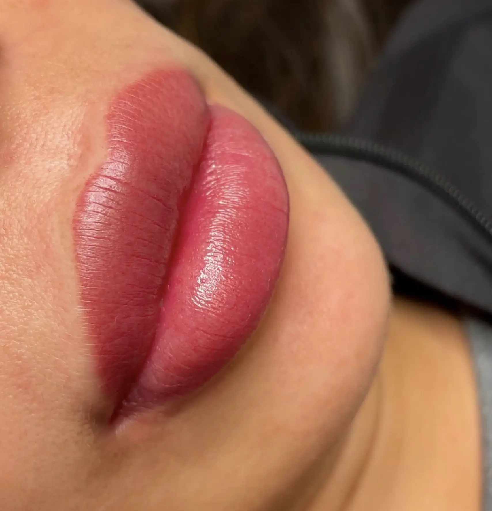 ombre lip tattoo